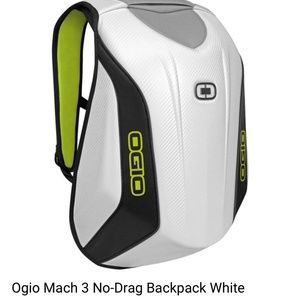 Ogio Mach 3 No Drag Backpack White